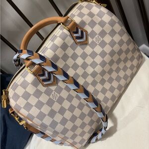 RARE LIMITED Louis Vuitton Speedy 30 with Braided Strap and Handles